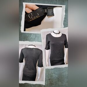 Black vintage top